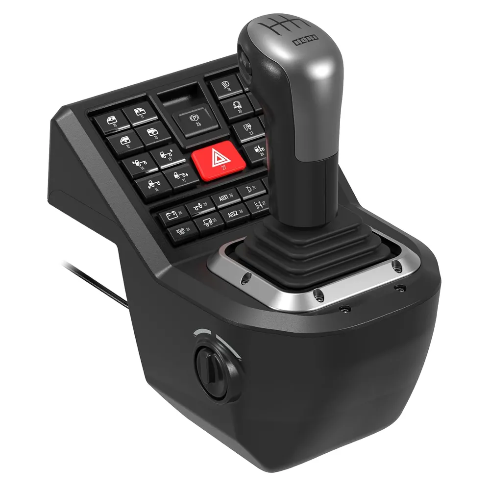 Hori Sistema de Control de Camiones con Volante y Pedales para Windows 11/10