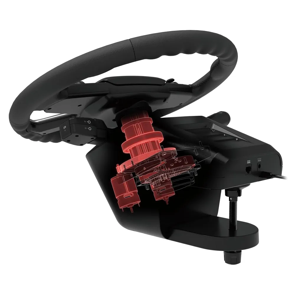 Hori Sistema de Control de Camiones con Volante y Pedales para Windows 11/10