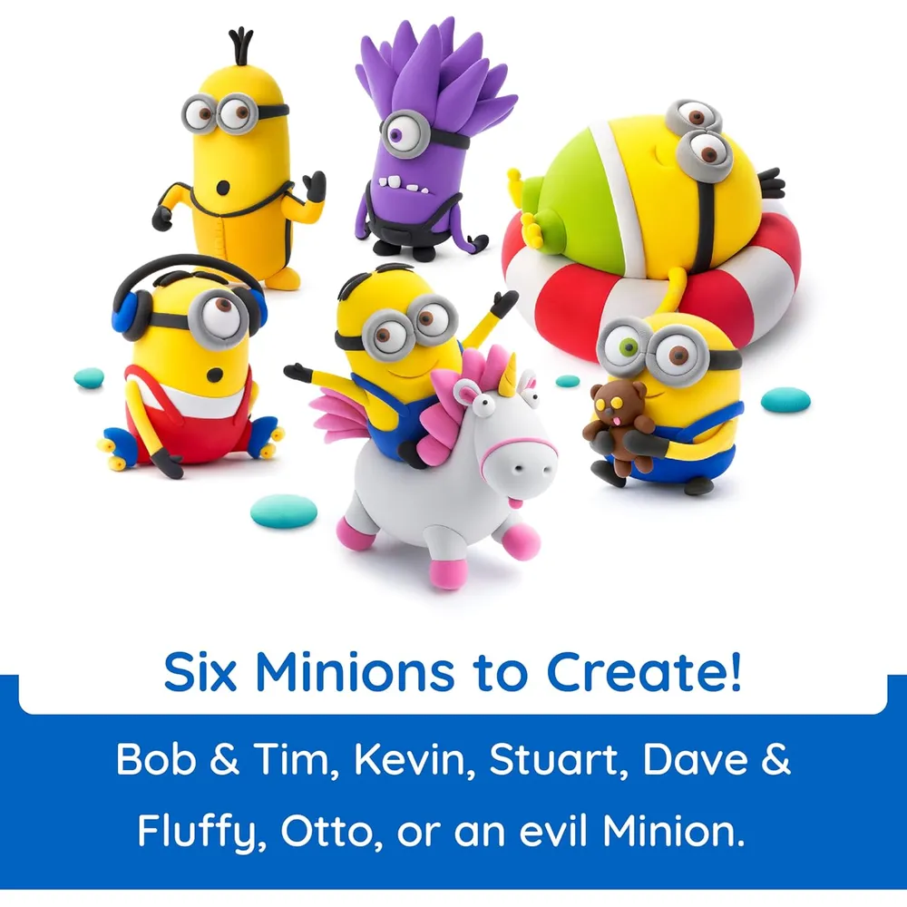 KIT DE ARCILLA HEY CLAY MINIONS FAT BRAIN TOYS