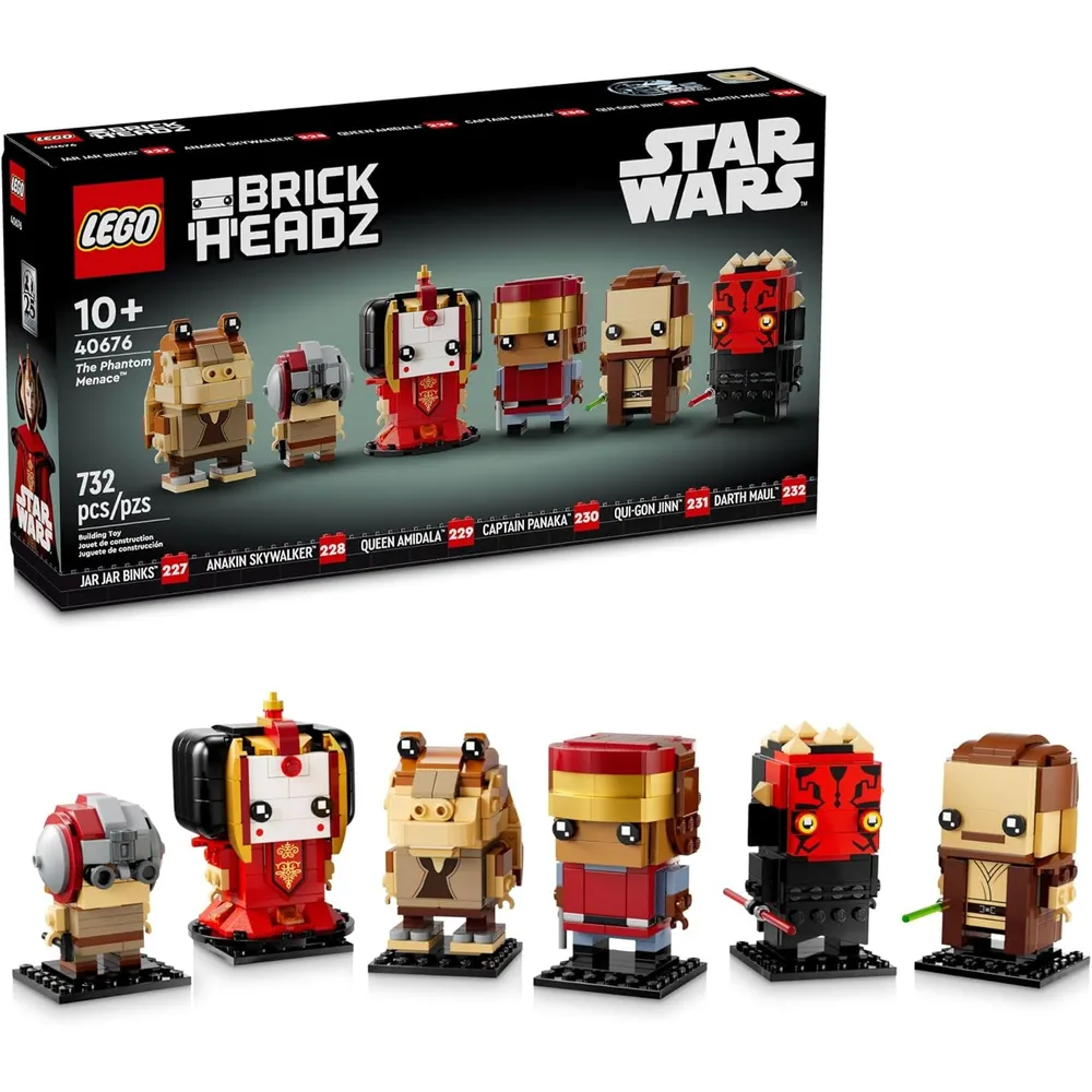 LEGO STAR WARS BRICKHEADZ LA AMENAZA FANTASMA