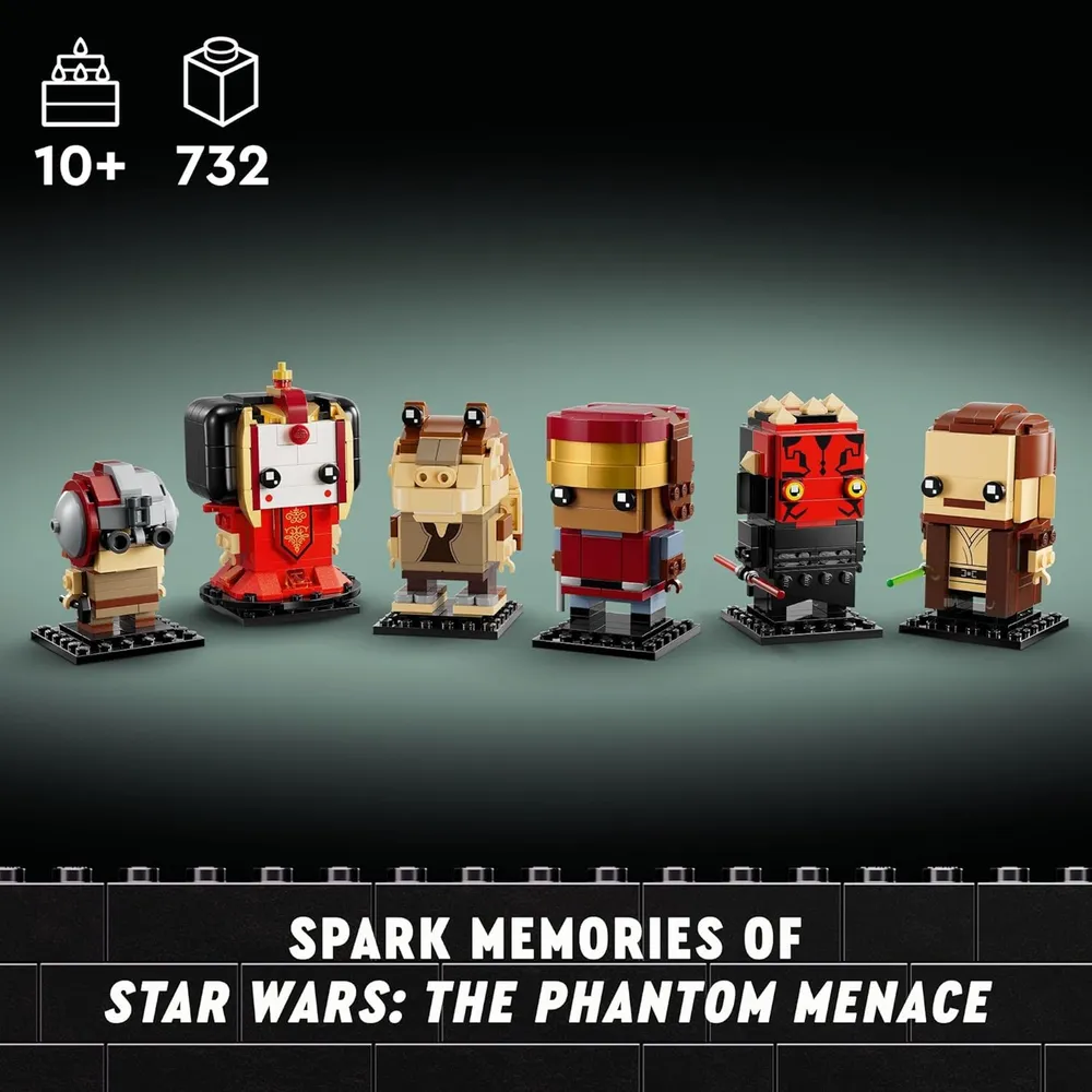 LEGO STAR WARS BRICKHEADZ LA AMENAZA FANTASMA