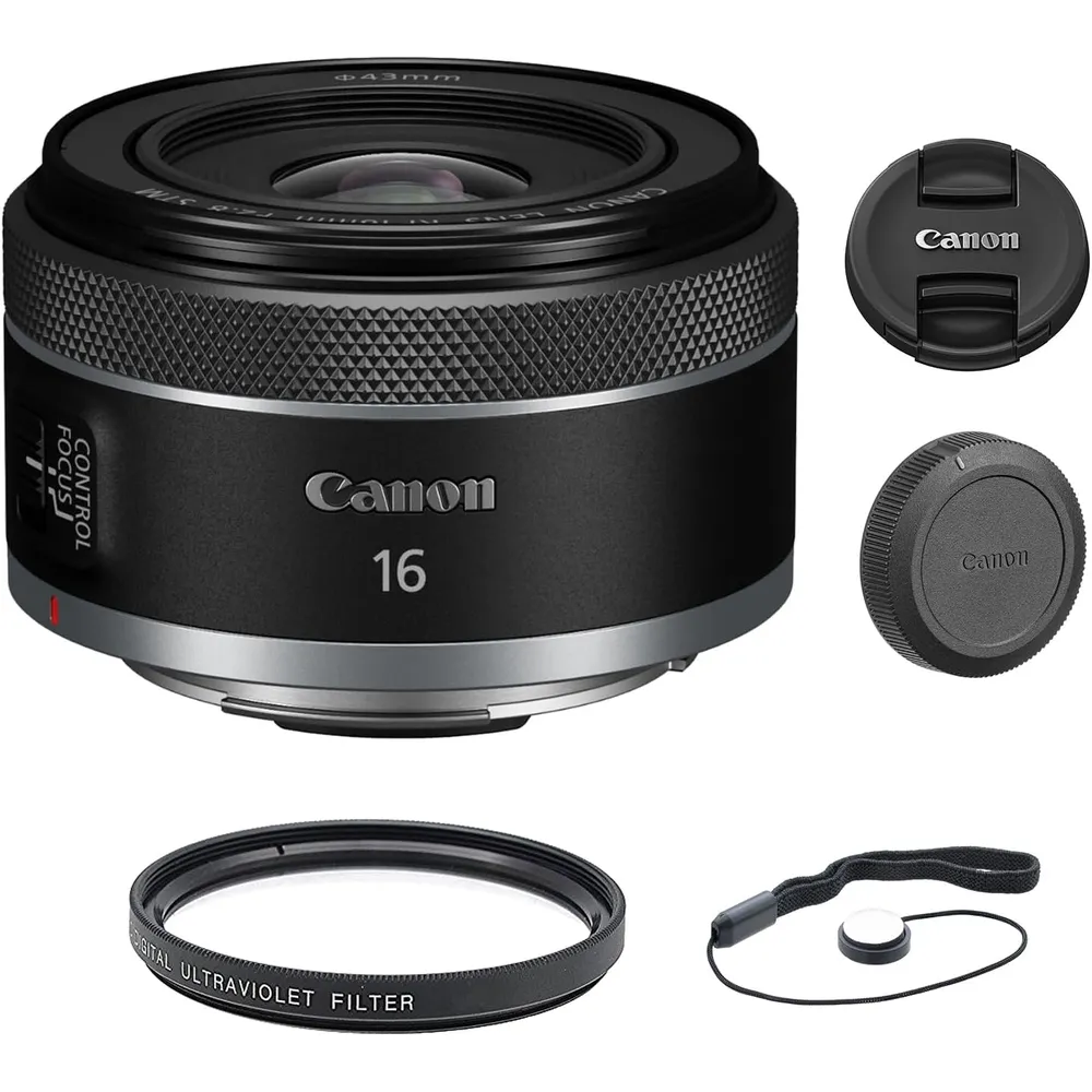 Canon accesorio objetivo RF 1.6cm F2.8 STM | Negro
