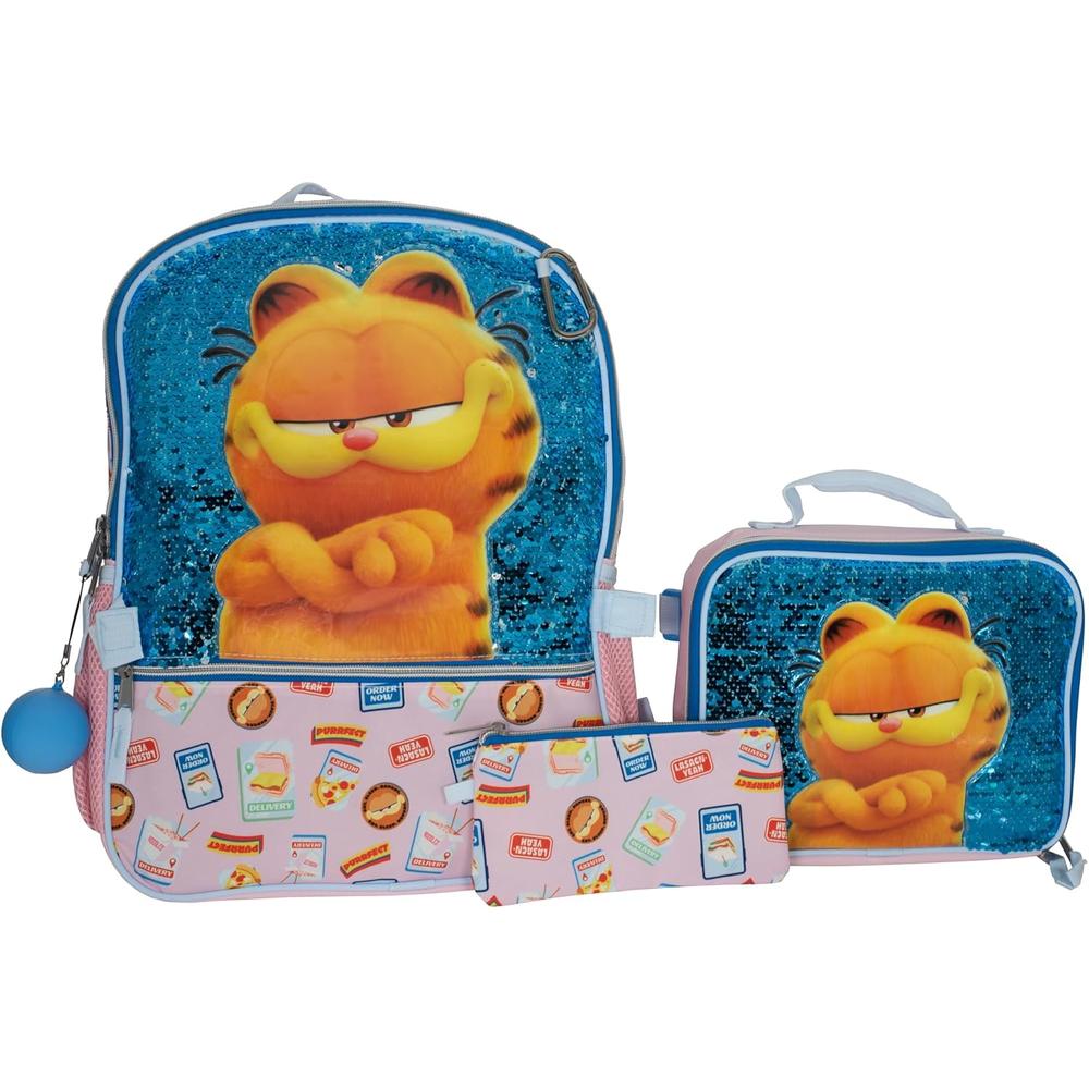 b0d3fj7f6z_0_jpg.jpg Garfield | Juego de Mochila de 5 piezas para niñas y niños de 16"
