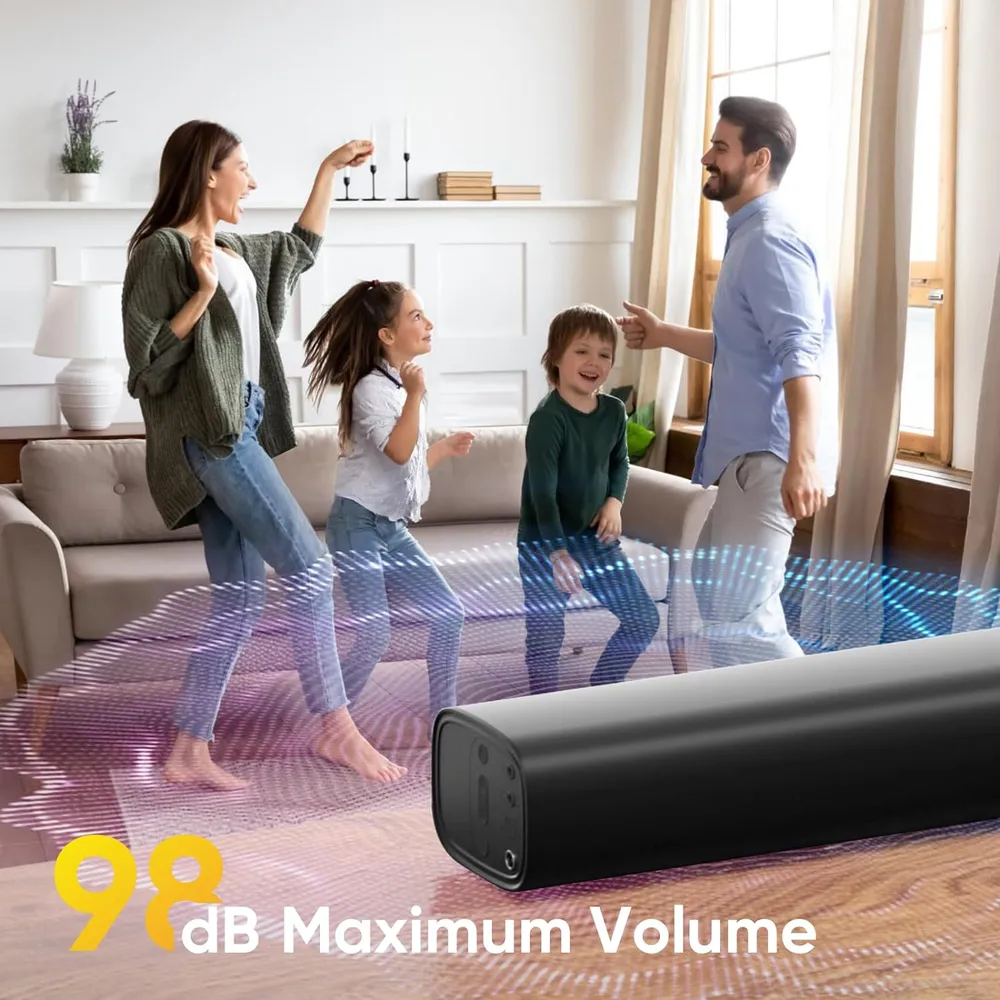 SOUNDBAR RIOWOIS | PARA SMART TV CON PERSONALIZACIÓN BASS