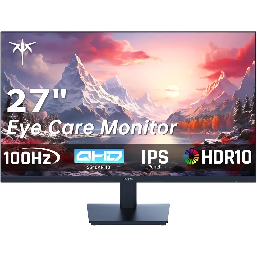 KTC H27D9 Monitor 27" QHD 100Hz Eye Care