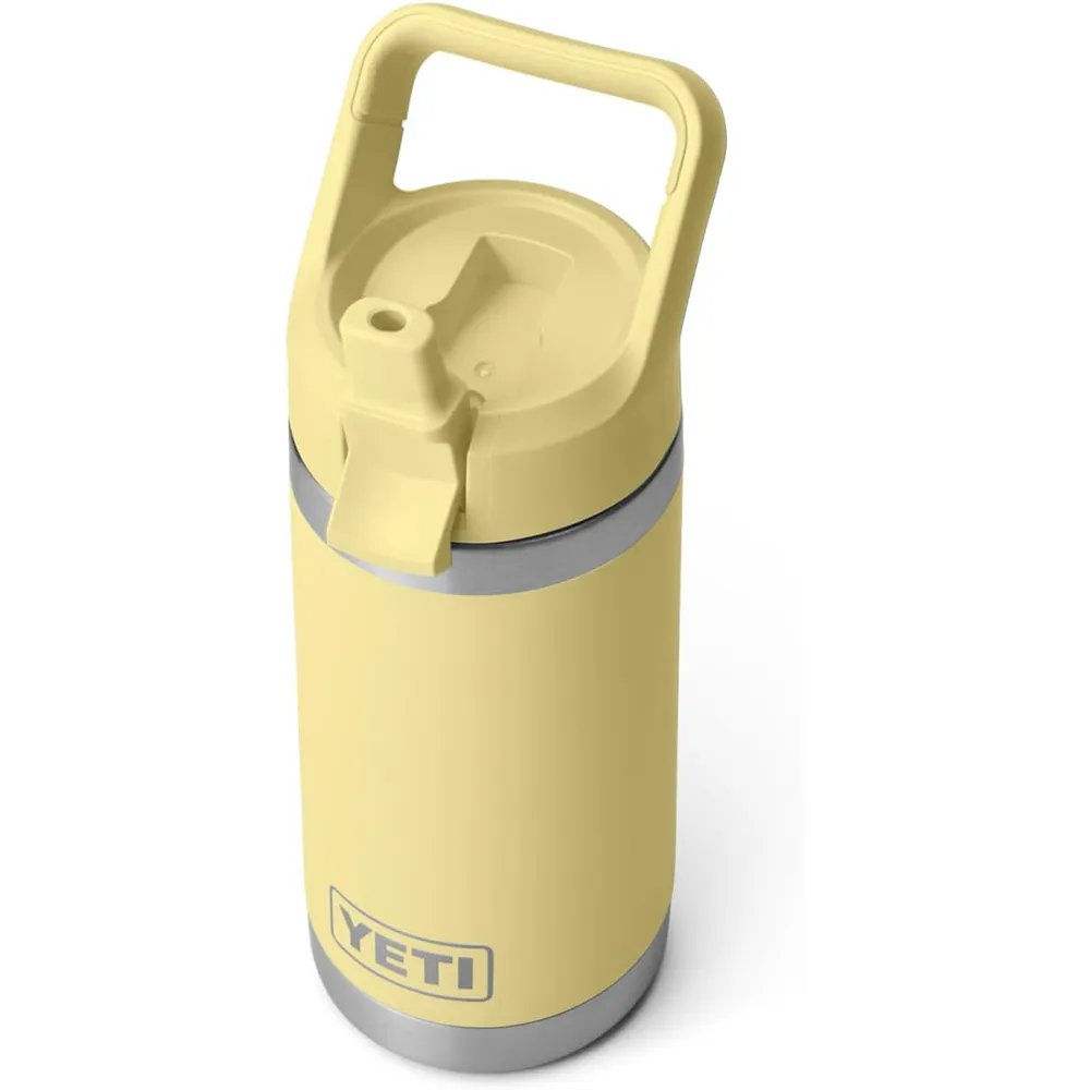 YETI Botella Rambler Jr. para Niños con Cañita de 12 oz | Amarillo Bebé