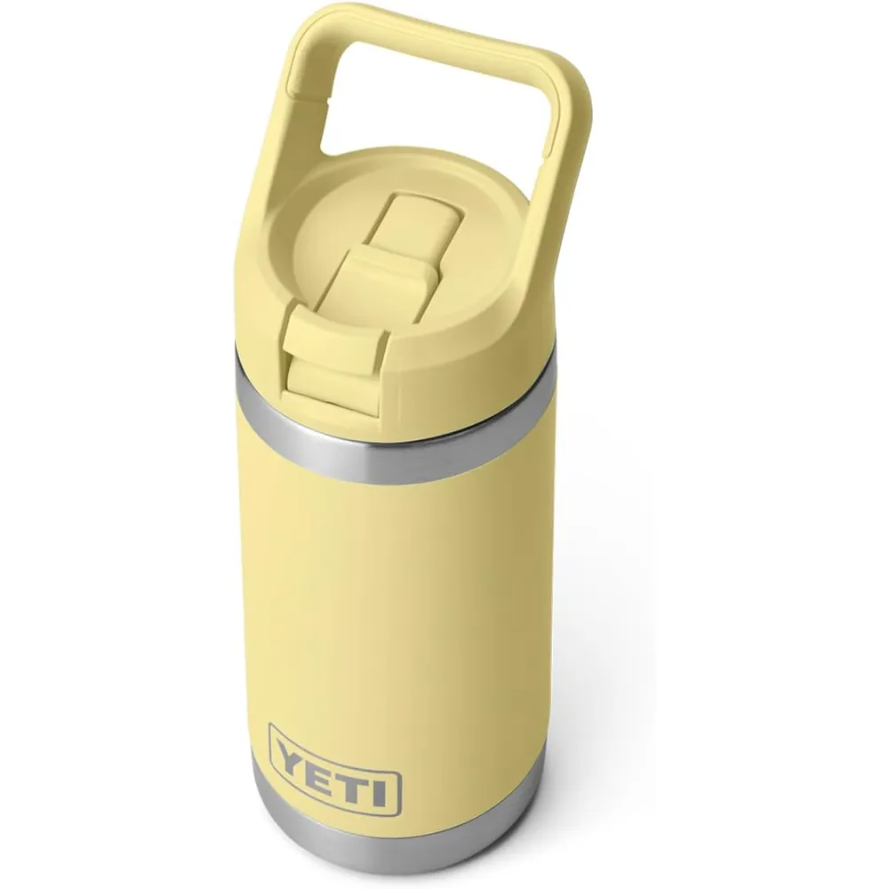 YETI Botella Rambler Jr. para Niños con Cañita de 12 oz | Amarillo Bebé