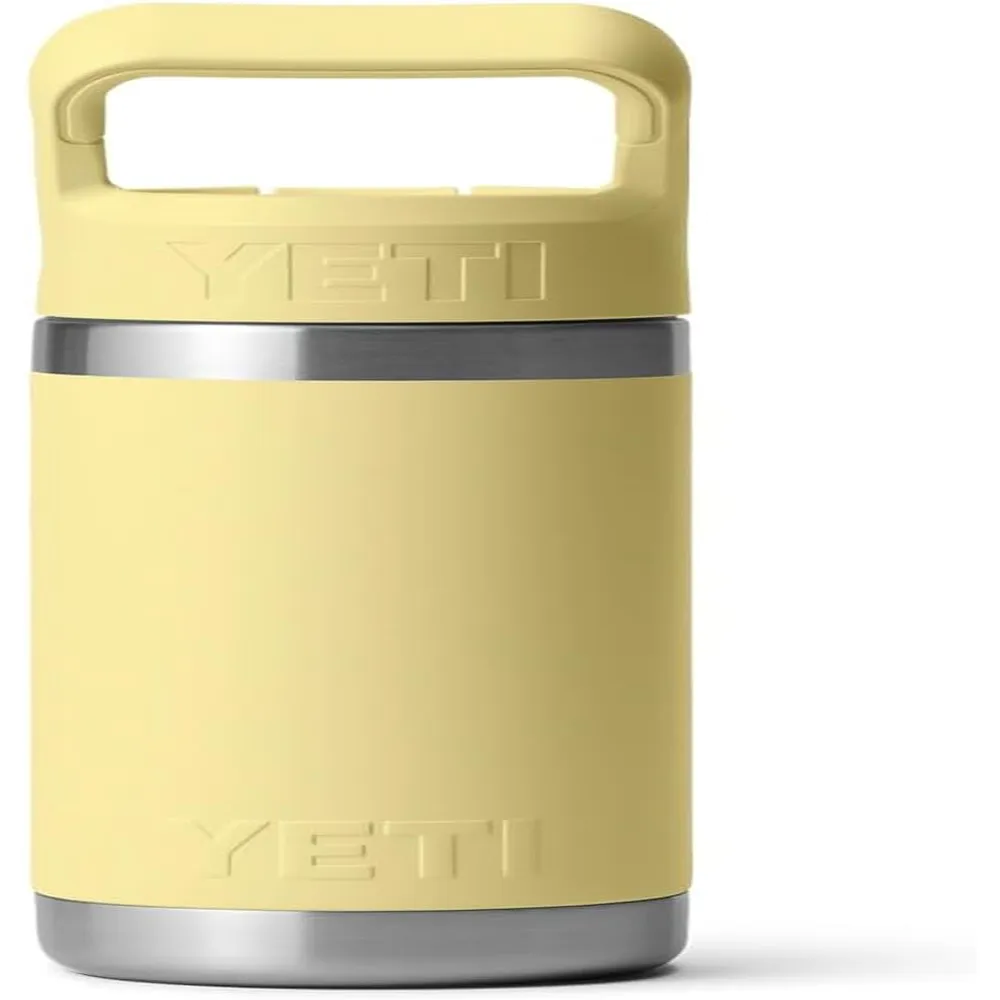 YETI Botella Rambler Jr. para Niños con Cañita de 12 oz | Amarillo Bebé