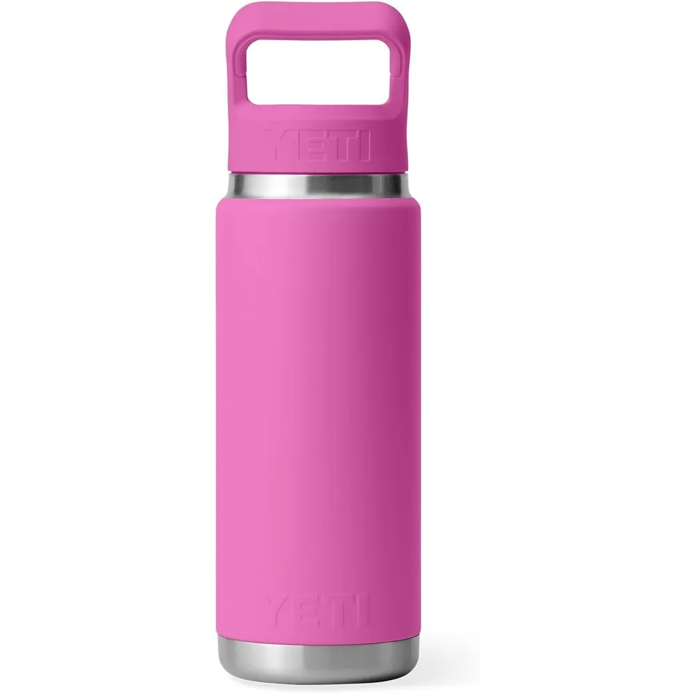 YETI Botella Rambler con Tapa de Cañita de 26 oz | Fucsia