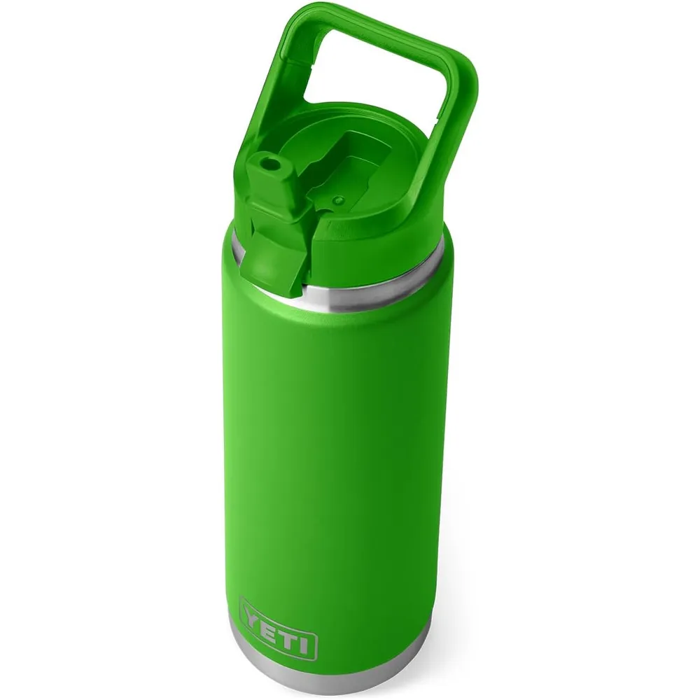 YETI Botella Rambler con Tapa de Cañita de 26 oz | Verde Claro