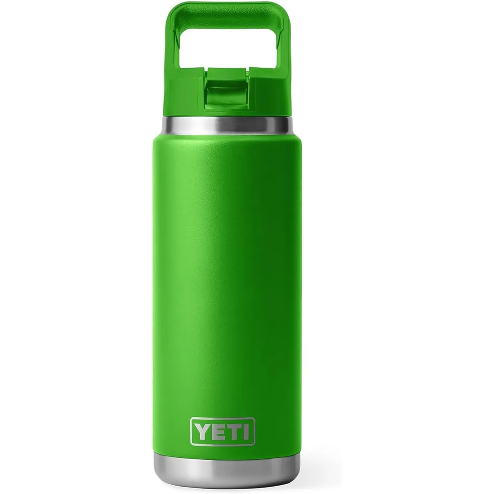 YETI Botella Rambler con Tapa de Cañita de 26 oz | Verde Claro