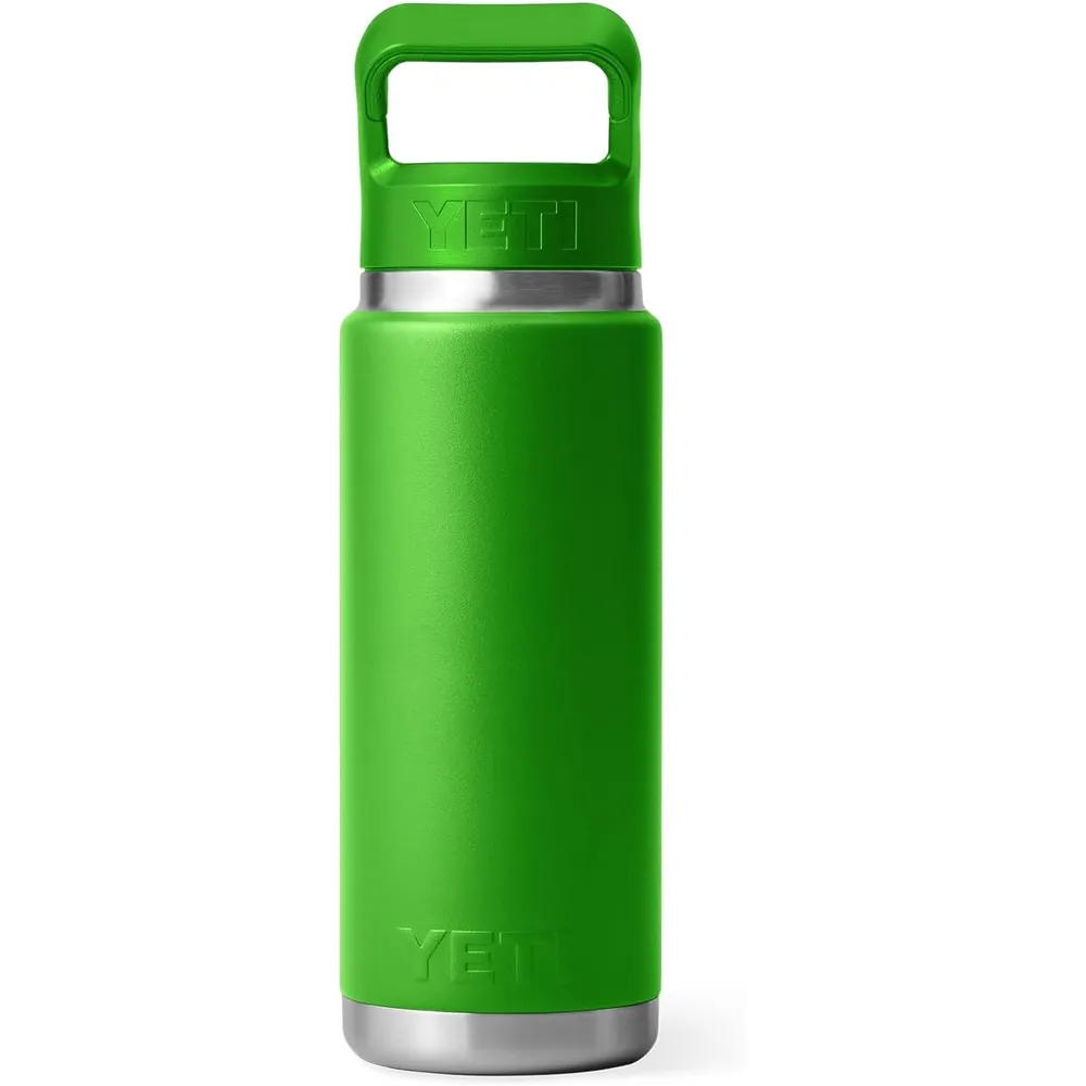 YETI Botella Rambler con Tapa de Cañita de 26 oz | Verde Claro