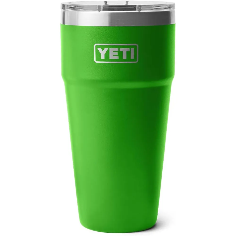 YETI Rambler Vaso  de 30 oz de acero inoxidable con tapa MagSlider color verde claro
