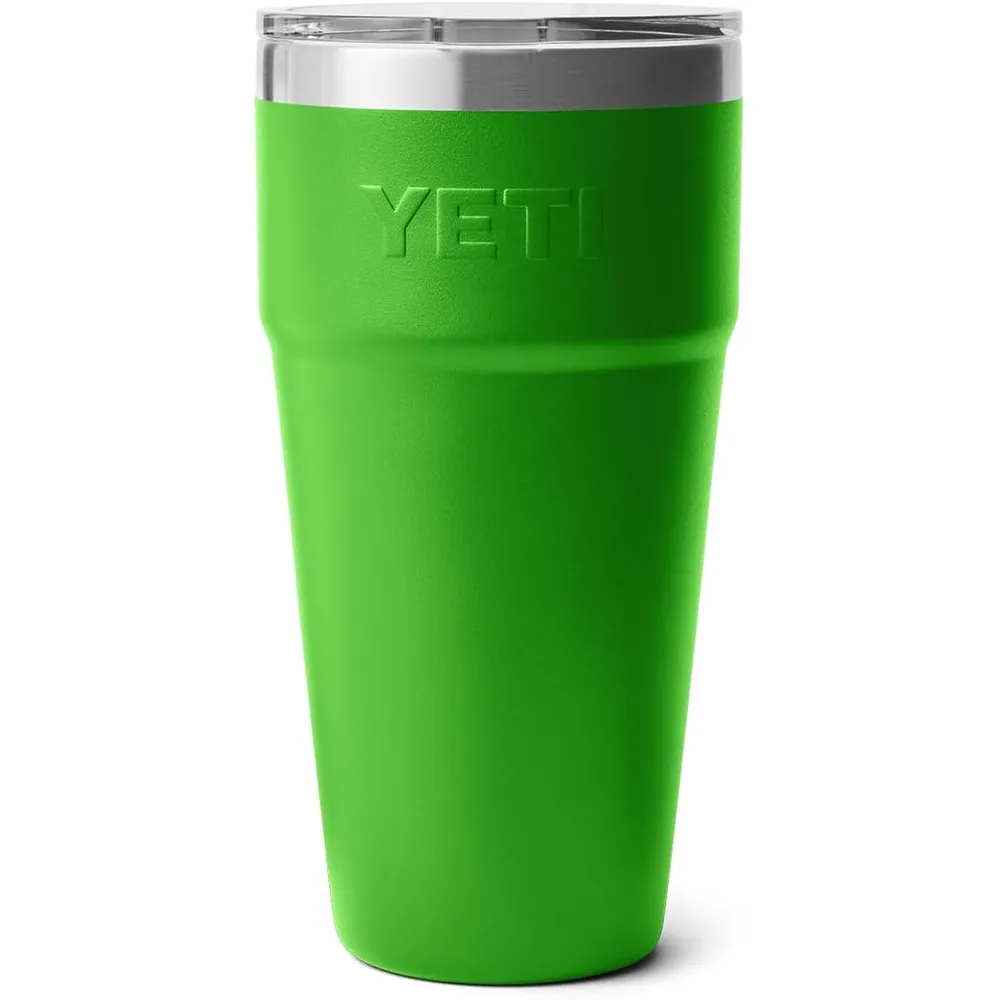 YETI Rambler Vaso  de 30 oz de acero inoxidable con tapa MagSlider color verde claro