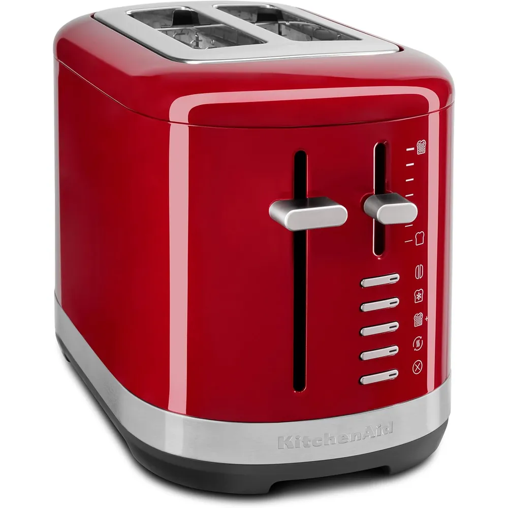 KITCHENAID, TOSTADORA AUTOMÁTICA 2 REBANADAS RANURAS EXTRA ANCHAS | ROJO