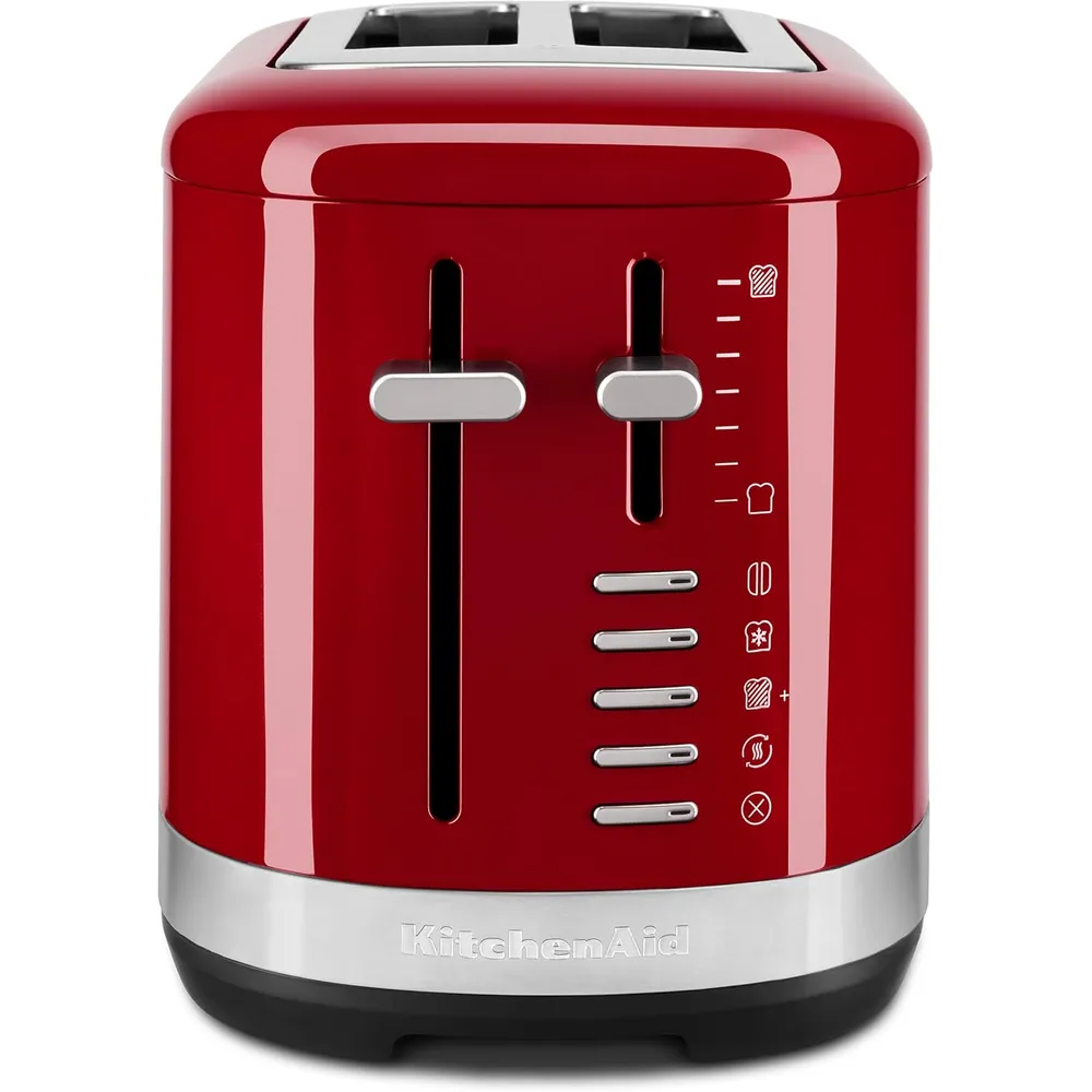KITCHENAID, TOSTADORA AUTOMÁTICA 2 REBANADAS RANURAS EXTRA ANCHAS | ROJO