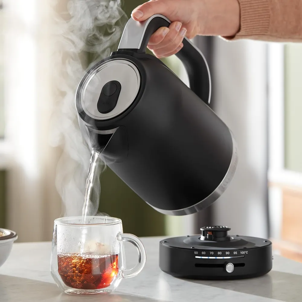 KITCHENAID KEK1701, HERVIDOR ELÉCTRICO 1.7 L | NEGRO MATE