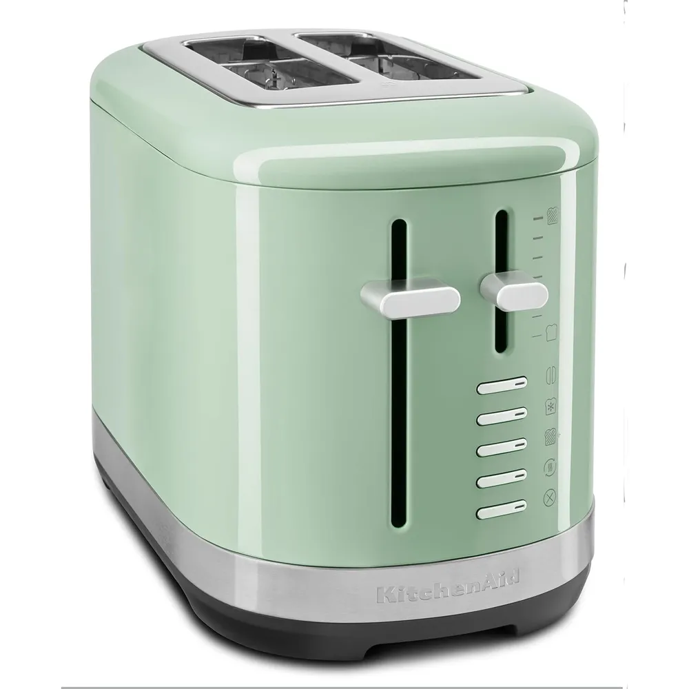 KITCHENAID, TOSTADORA AUTOMÁTICA 2 REBANADAS RANURAS EXTRA ANCHAS | PISTACHO