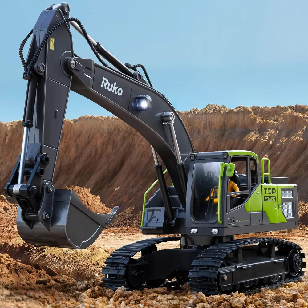 EXCAVADORA METÁLICA RUKO 1661 CON LUCES