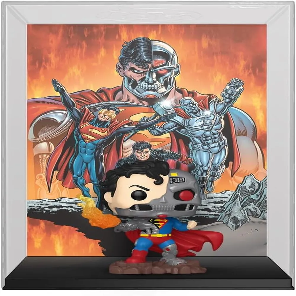 Funko Pop | Cyborg Superman de DC Comics Comic Cover