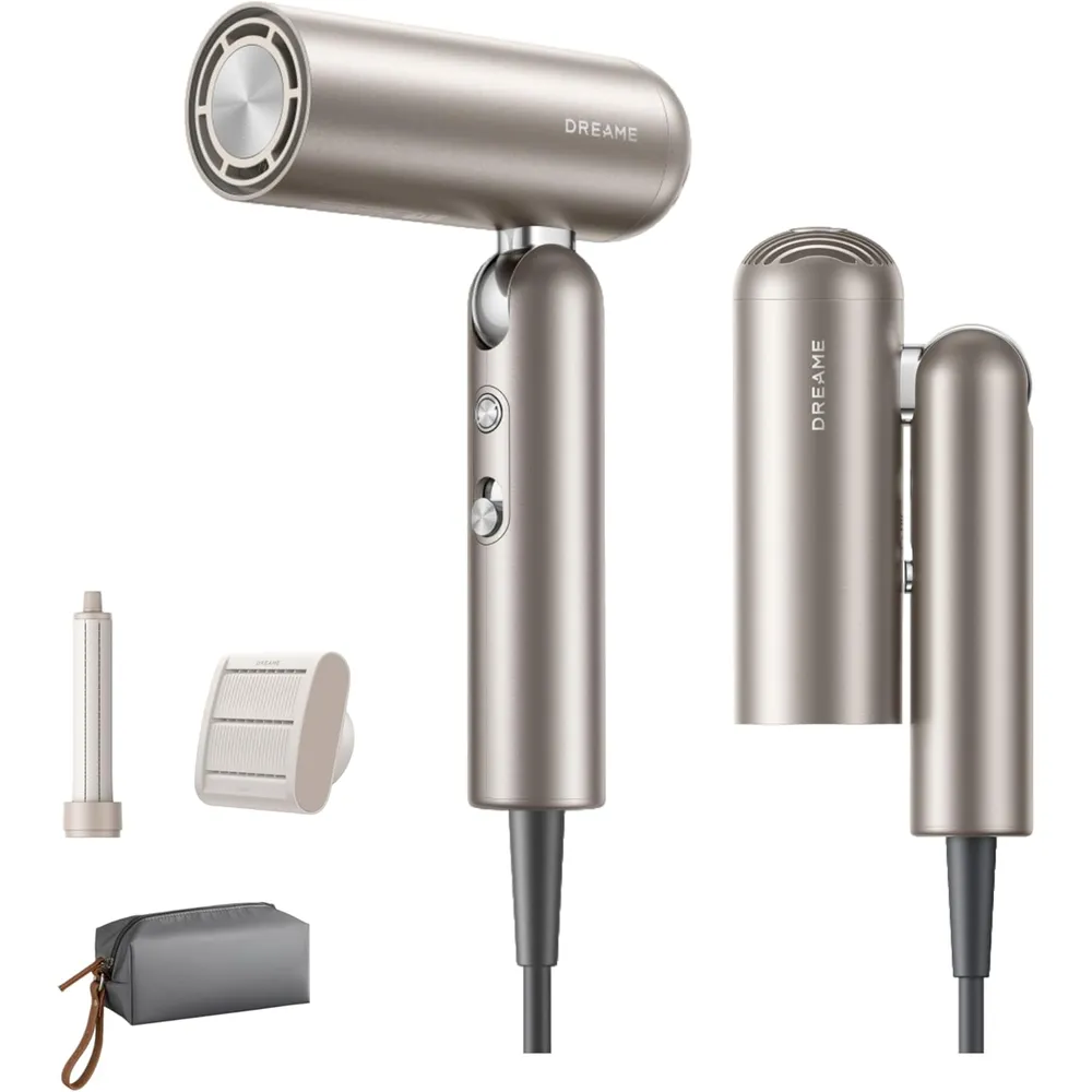 DREAME POCKET SECADOR ULTRALIGERO CON MOTOR RÁPIDO E IONES NEGATIVOS | GRIS