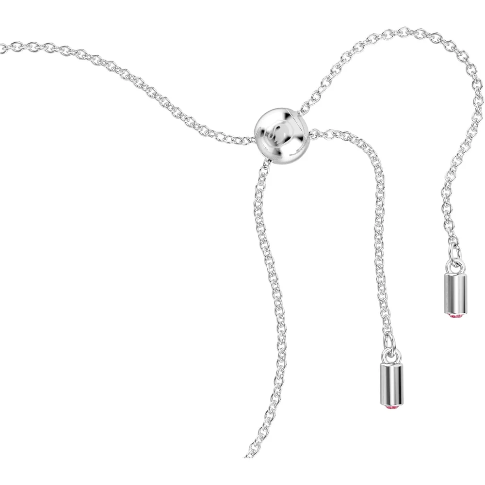 SWAROVSKI PULSERA CORAZÓN INFINITO ACABADO RODIO PARA MUJER | ROSA/PLATEADO