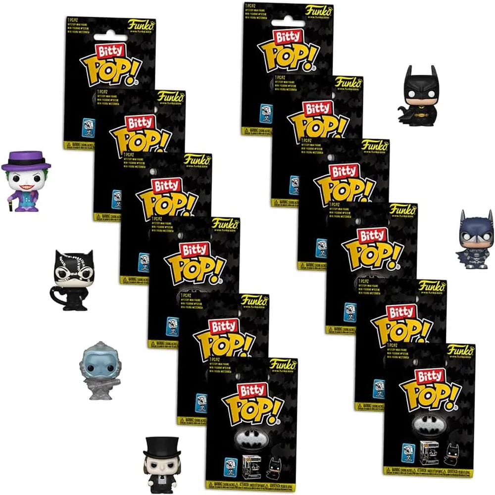 Funko Pop | Pack 12 piezas Bitty de Batman