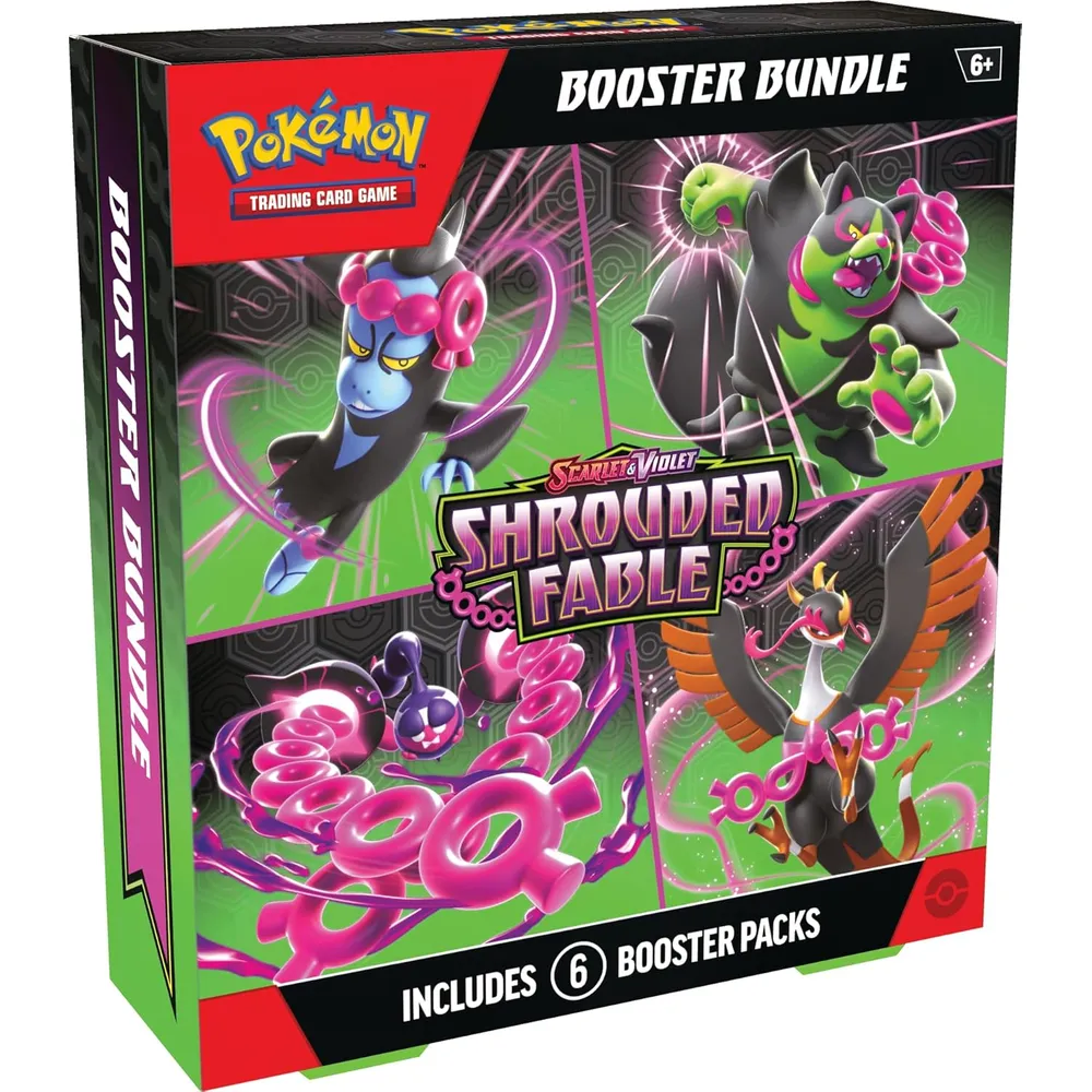 JUEGO DE CARTAS POKÉMON TCG SCARLET & VIOLET SHROUDED FABLE BOOSTER PACK (INGLÉS)
