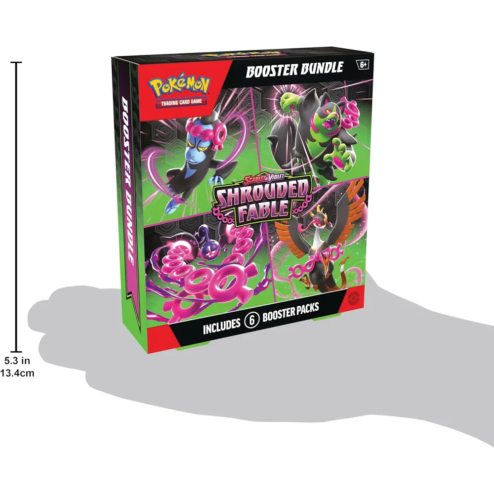 JUEGO DE CARTAS POKÉMON TCG SCARLET & VIOLET SHROUDED FABLE BOOSTER PACK (INGLÉS)