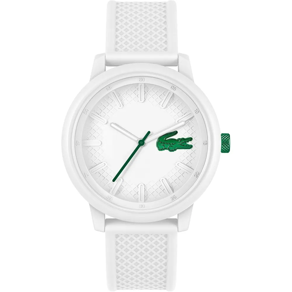 RELOJ LACOSTE 12.12 HERO CUARZO 48 MM HOMBRE - WHITE