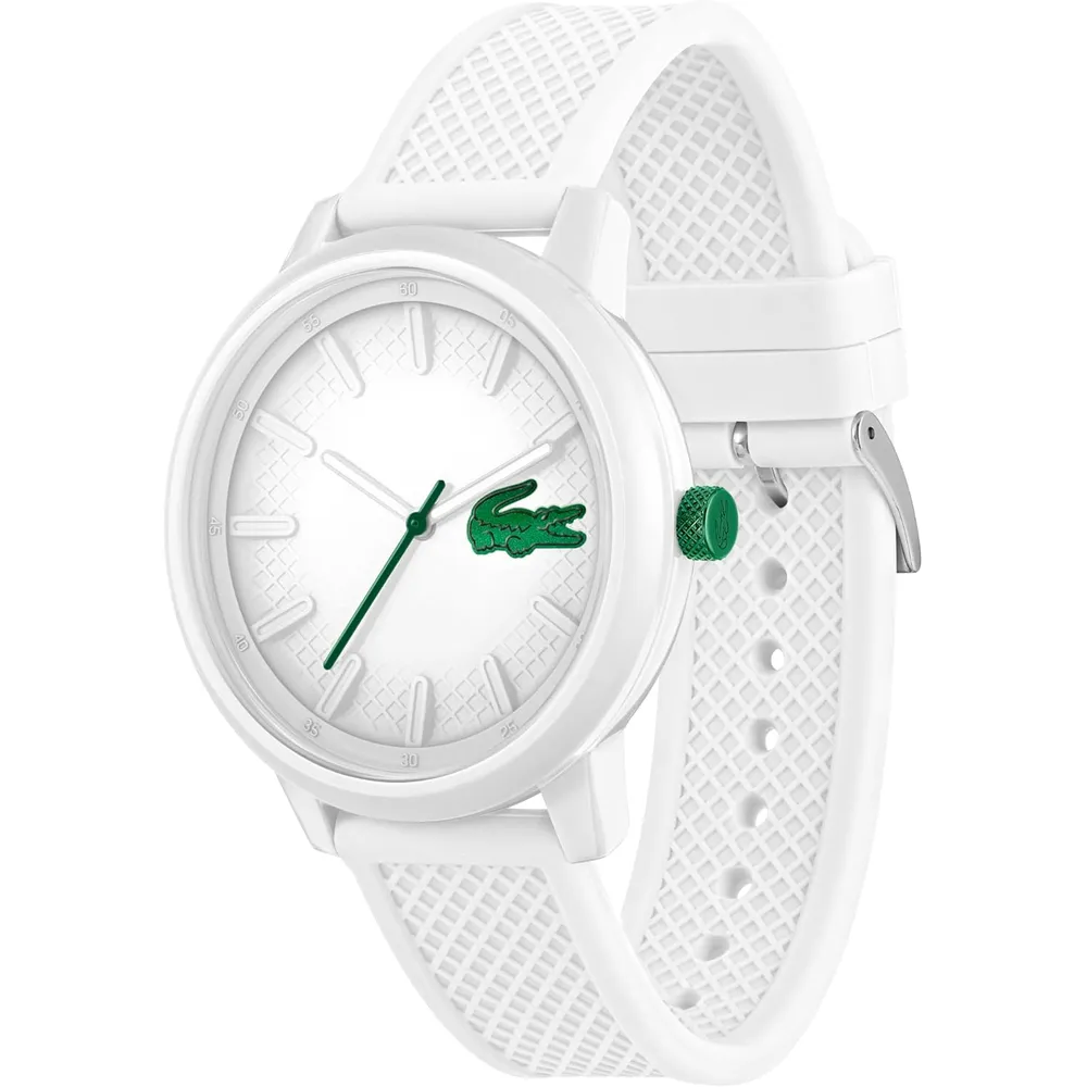RELOJ LACOSTE 12.12 HERO CUARZO 48 MM HOMBRE - WHITE