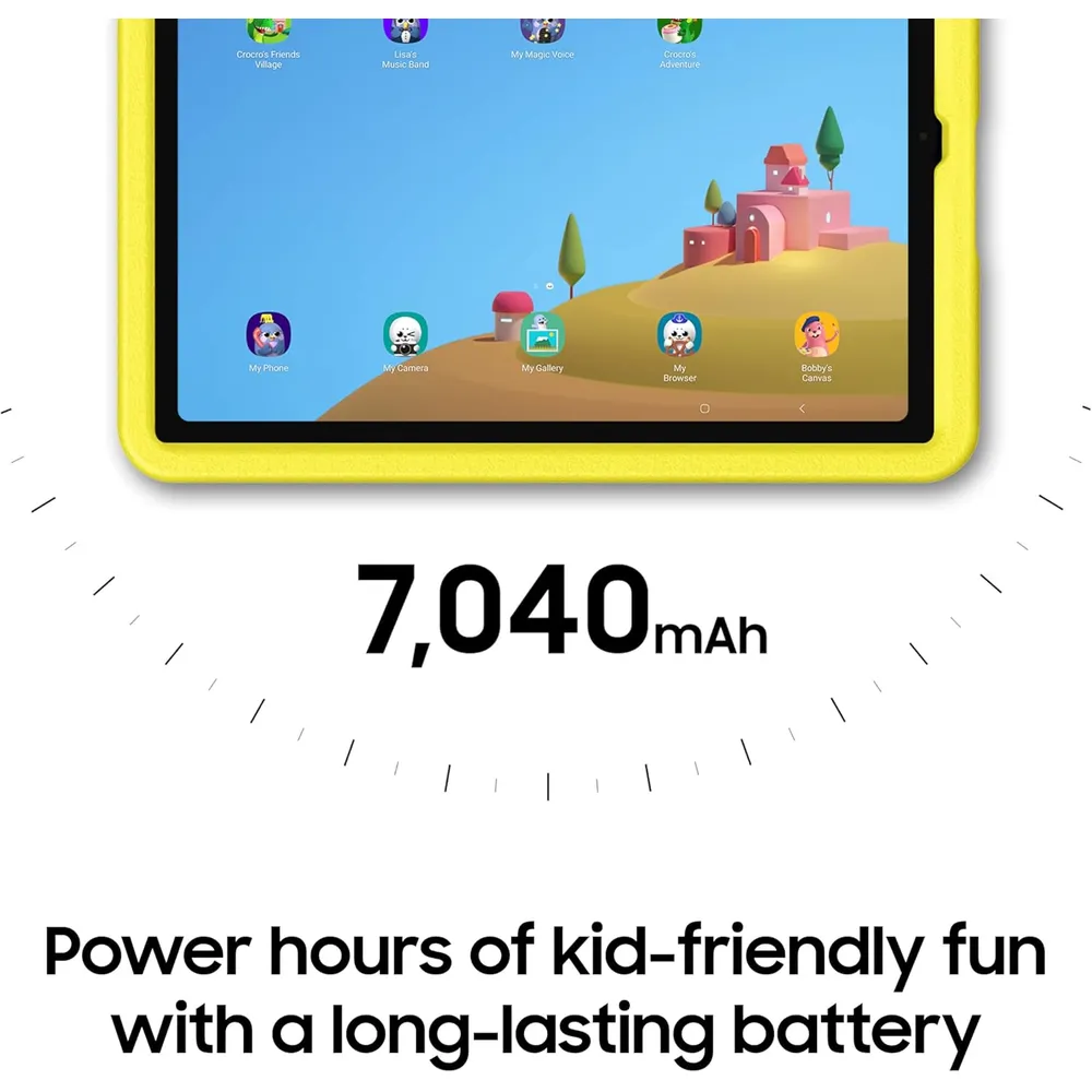 TABLET SAMSUNG GALAXY TAB A9+ PLUS KIDS 11" 64GB (WIFI) | AMARILLO