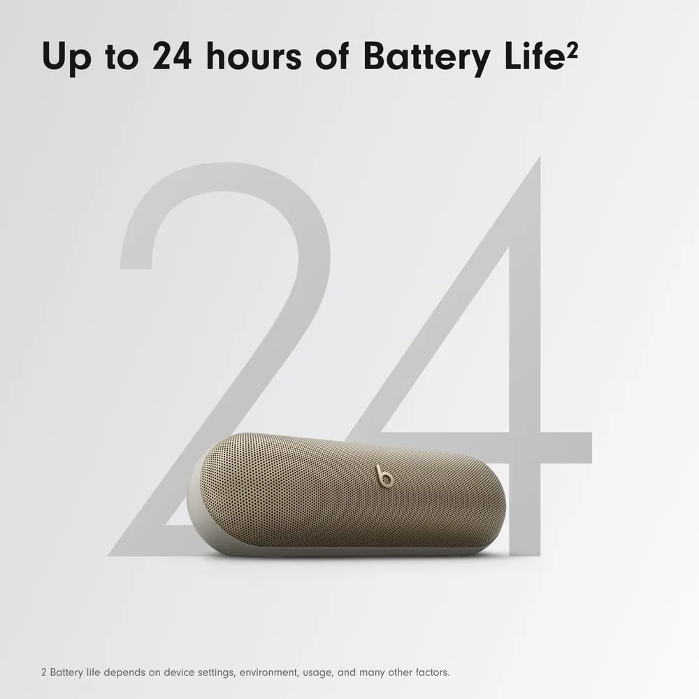 PARLANTE BLUETOOTH 24HRS BATERÍA BEATS PILL | CHAMPAGNA