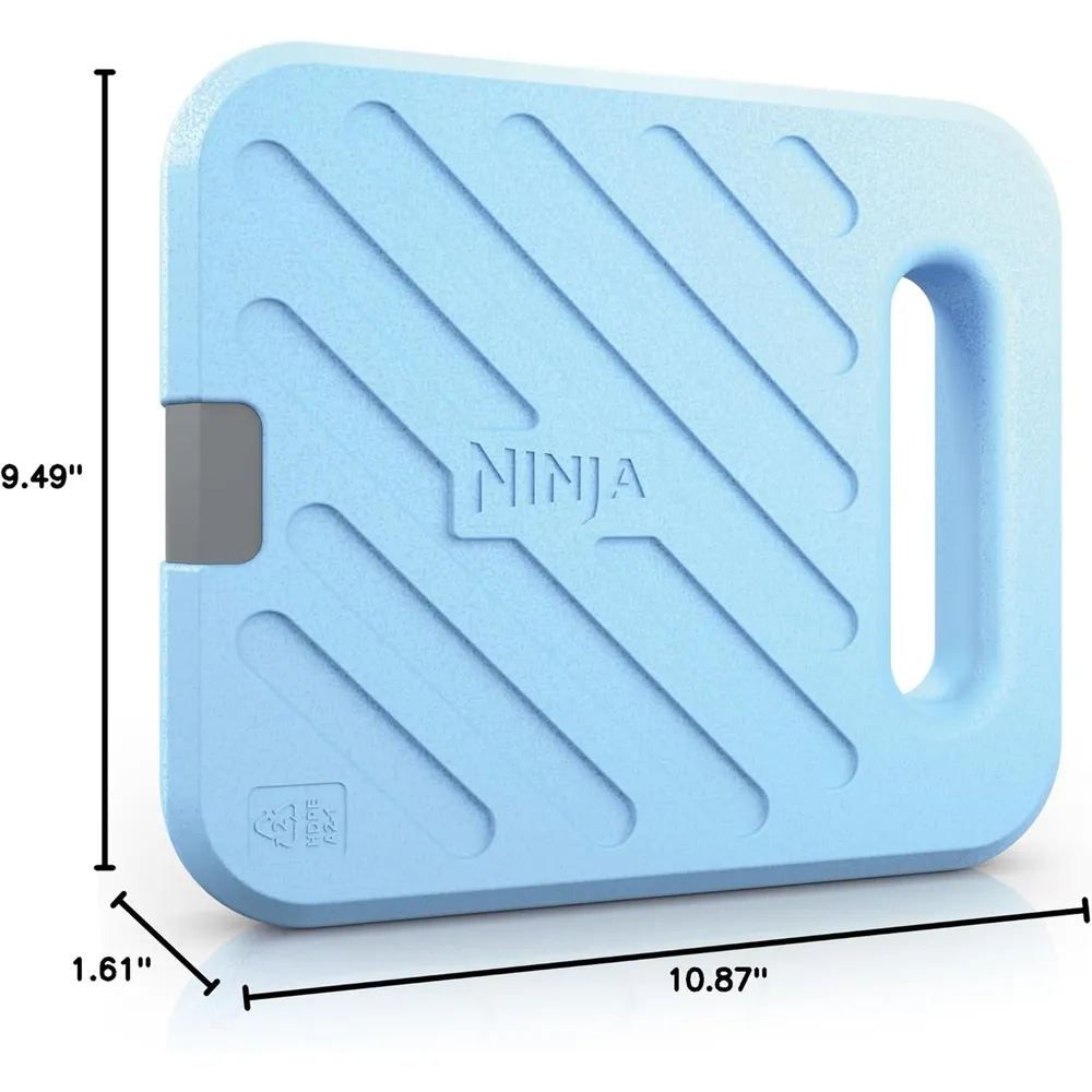 Ninja paquete de hielo Frostvault 4 lb, reutilizable y reciclable | Azul
