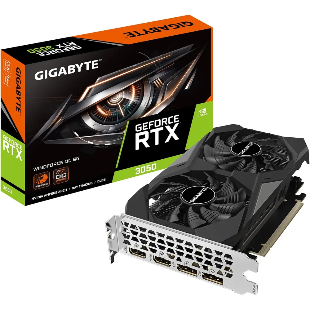 Gigabyte GeForce RTX 3050 Windforce 6GB OC