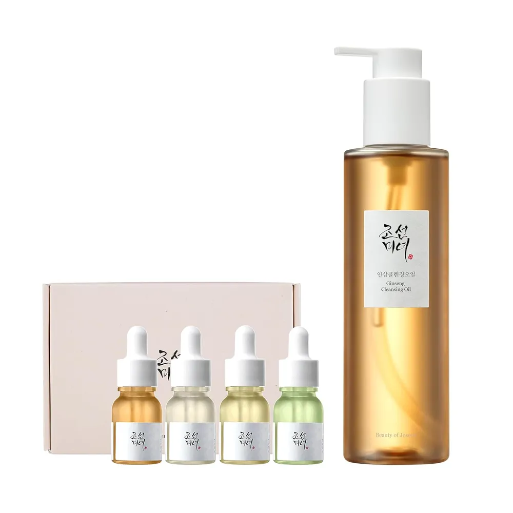Beauty of Joseon | Set Mini Sérums Hanbang Discovery Kit + Aceite Limpiador de Ginseng