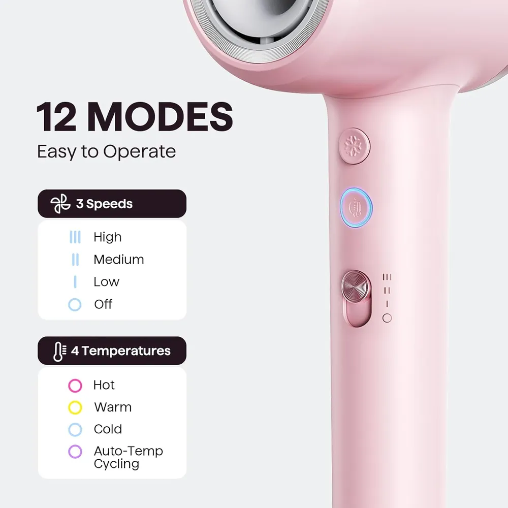 SECADOR TURBLOW PRO WAVYTALK | ROSA
