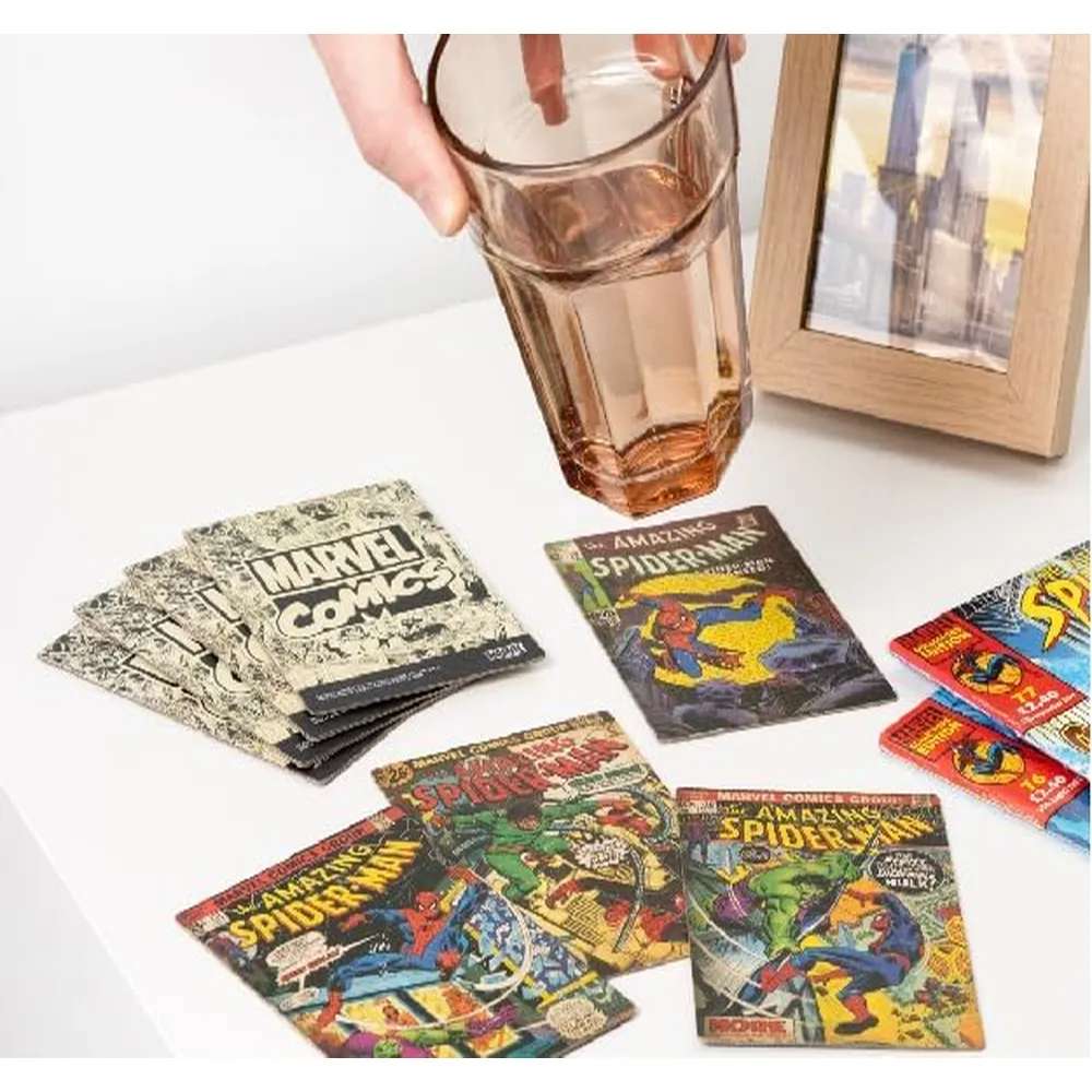 b0d5hcvnv9_3_webp.webp Paladone Spider-Man, juego de posavasos cómic 8 unidades oficial
