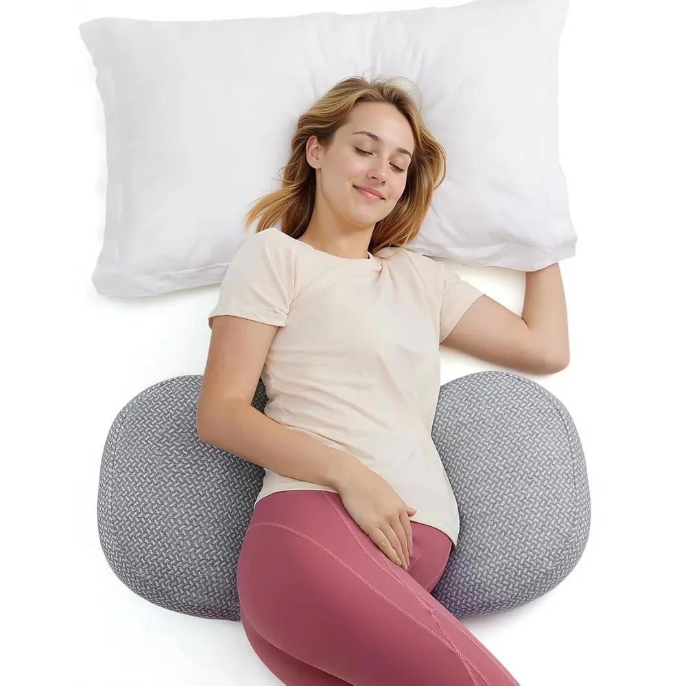 Momcozy | Almohada Embarazo Portátil Forma W