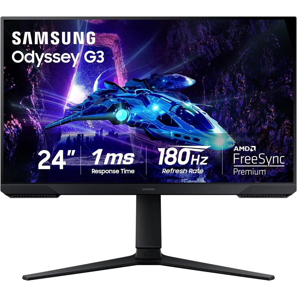 MONITOR SAMSUNG ODYSSEY G3 24" FHD 180 HZ 1 MS FREESYNC