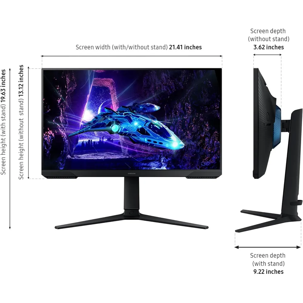 MONITOR SAMSUNG ODYSSEY G3 24" FHD 180 HZ 1 MS FREESYNC