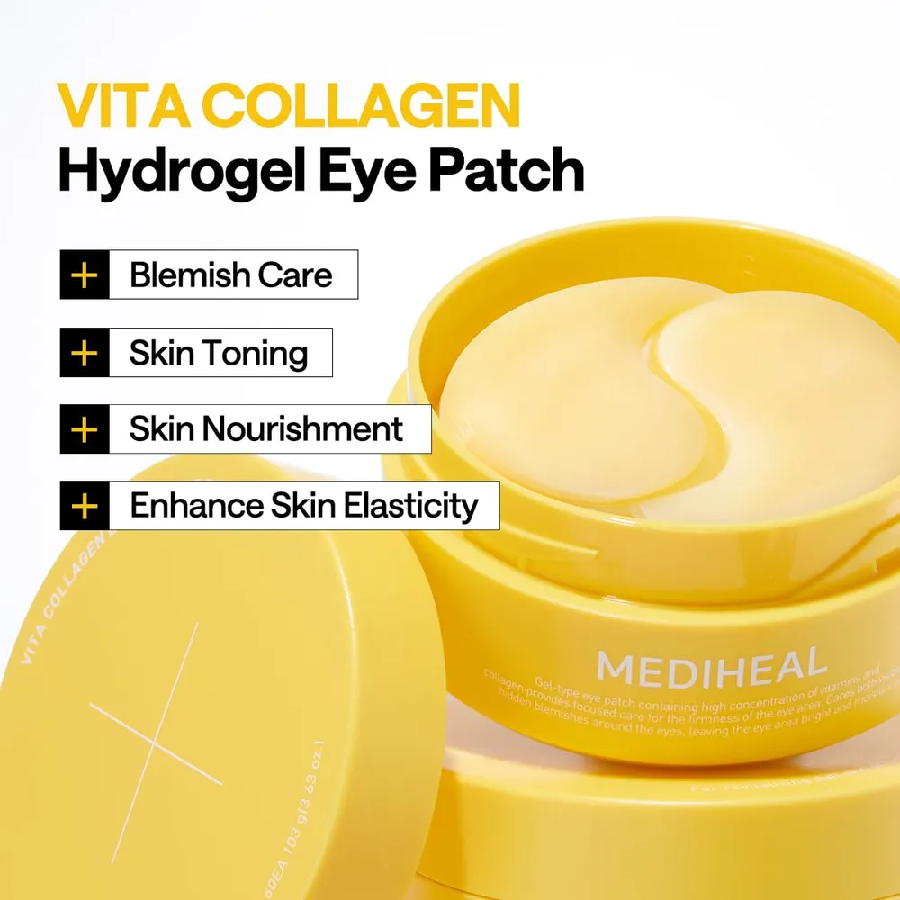 Mediheal Parches de Ojos Colágeno Vita 60 uds