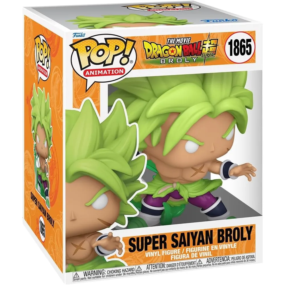 Funko Pop | Broly Super Saiyan de Dragon Ball Super