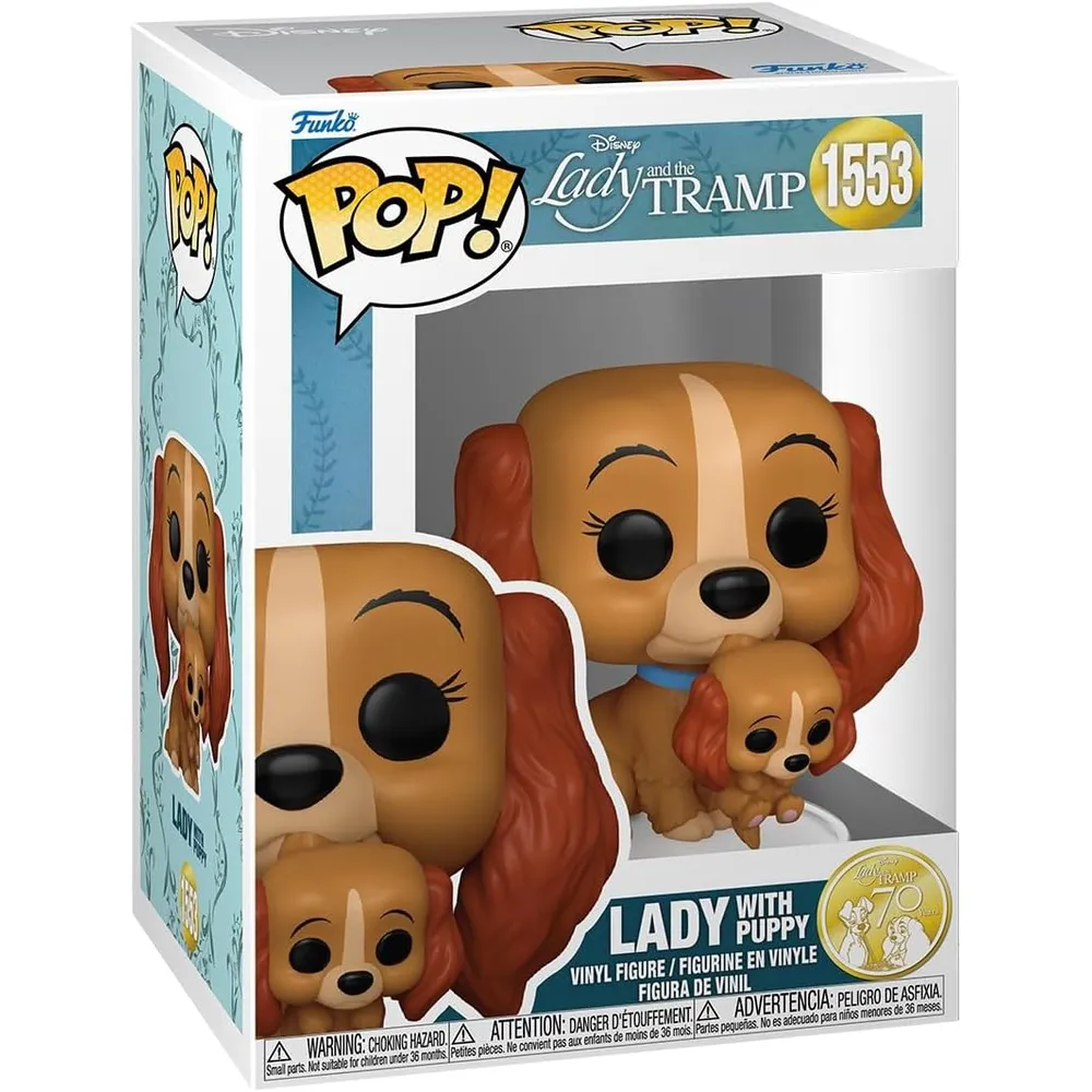 Funko Pop | Dama con cachorro de La dama y el vagabundo
