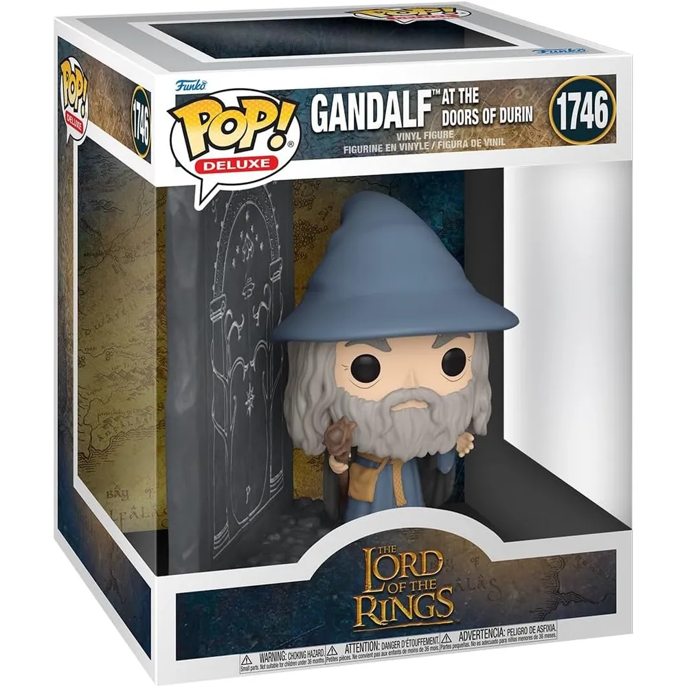 Funko Pop | Deluxe Gandalf en las Puertas de Durin de El Señor de los Anillos