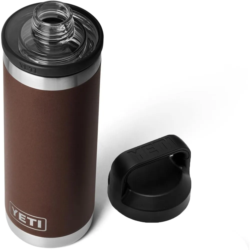 YETI Botella Rambler con Tapa Chung de 18 oz | Marrón
