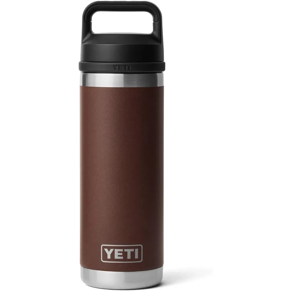 YETI Botella Rambler con Tapa Chung de 18 oz | Marrón