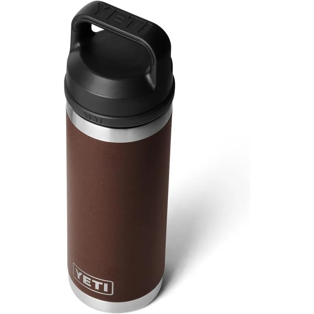 YETI Botella Rambler con Tapa Chung de 18 oz | Marrón