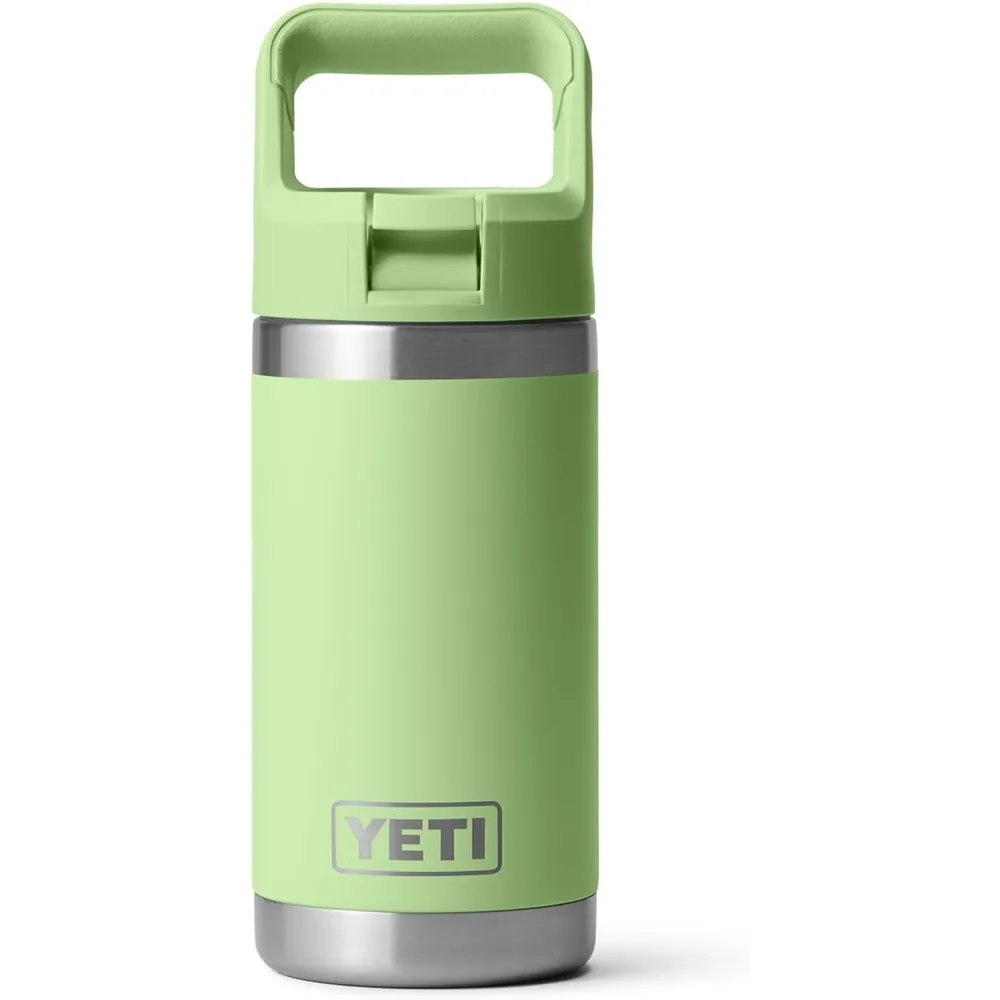 YETI Botella Rambler Jr. para Niños con Cañita de 12 oz | Verde Limón