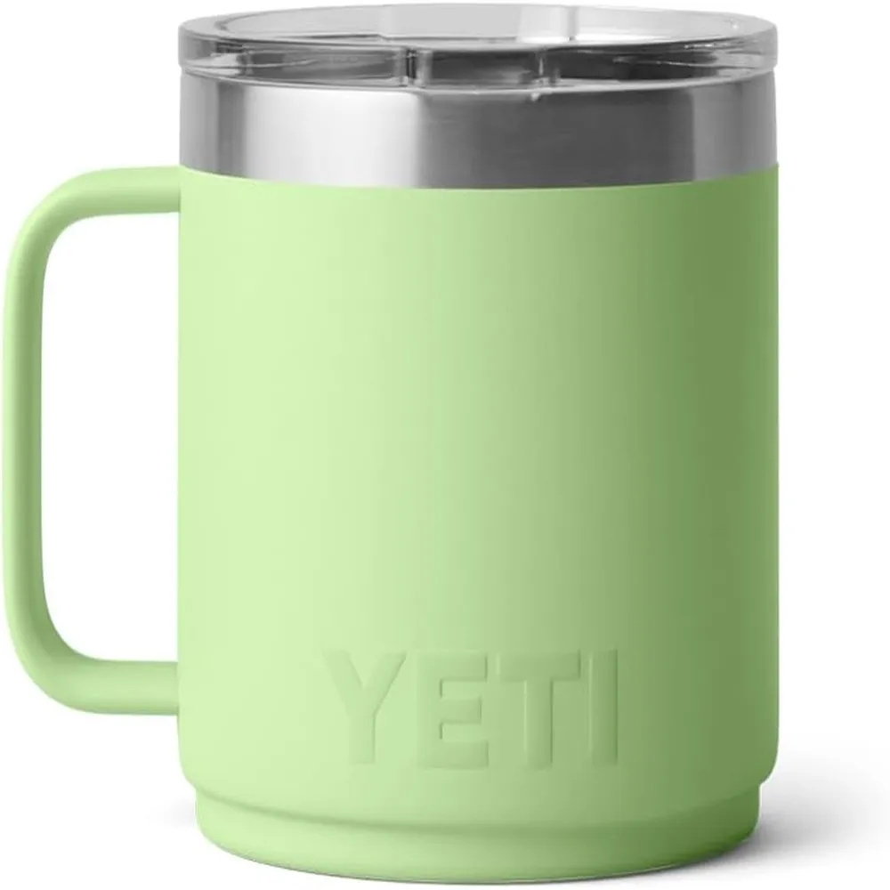 YETI Rambler Taza Apilable con Tapa Magslider de 14 oz | Verde Limón